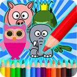 Logo of Paint Animals Coloring android Application 