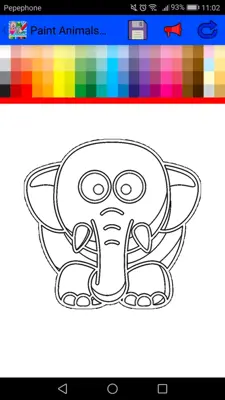 Paint Animals Coloring android App screenshot 3